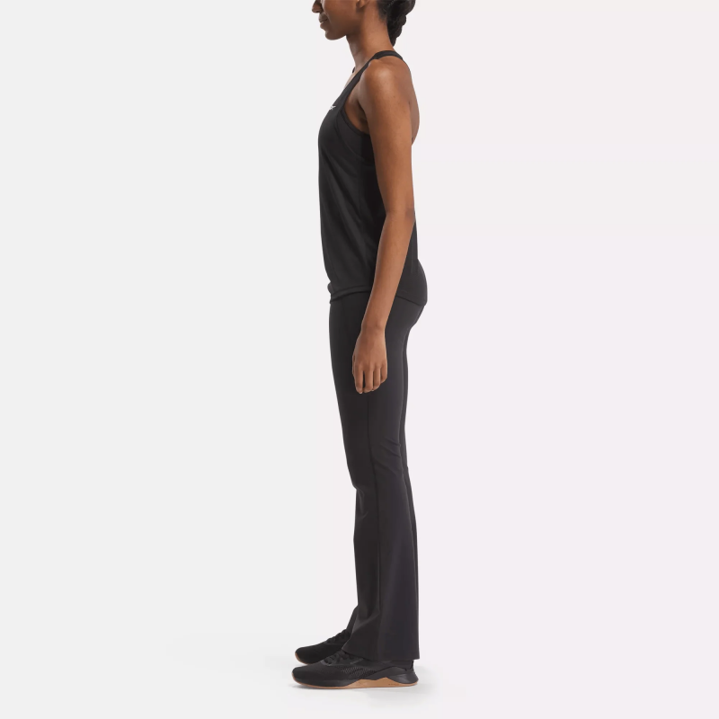 Reebok Women's Lux High-Rise Mini-Flare Pants