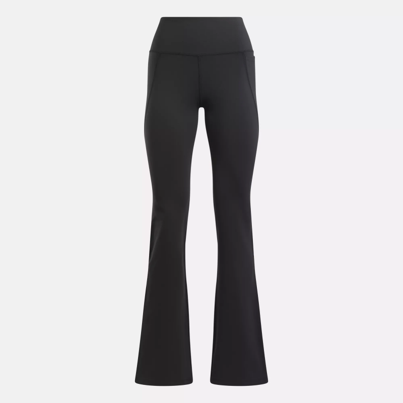 Reebok Women's Lux High-Rise Mini-Flare Pants