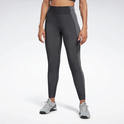 Reebok Women's Yoga High-Waisted Seamless Leggings
