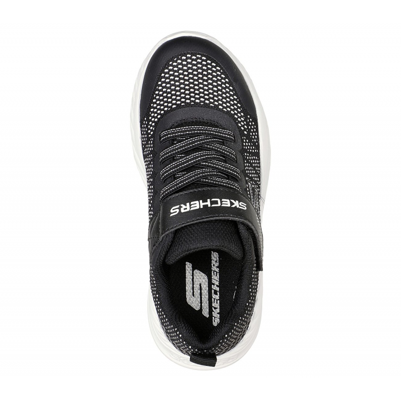 Skechers Kids' Nitro Sprint - Karvo Shoes- حذاء سكيتشرز نيترو سبيرينت للأطفال لون أسود ونعل أبيض