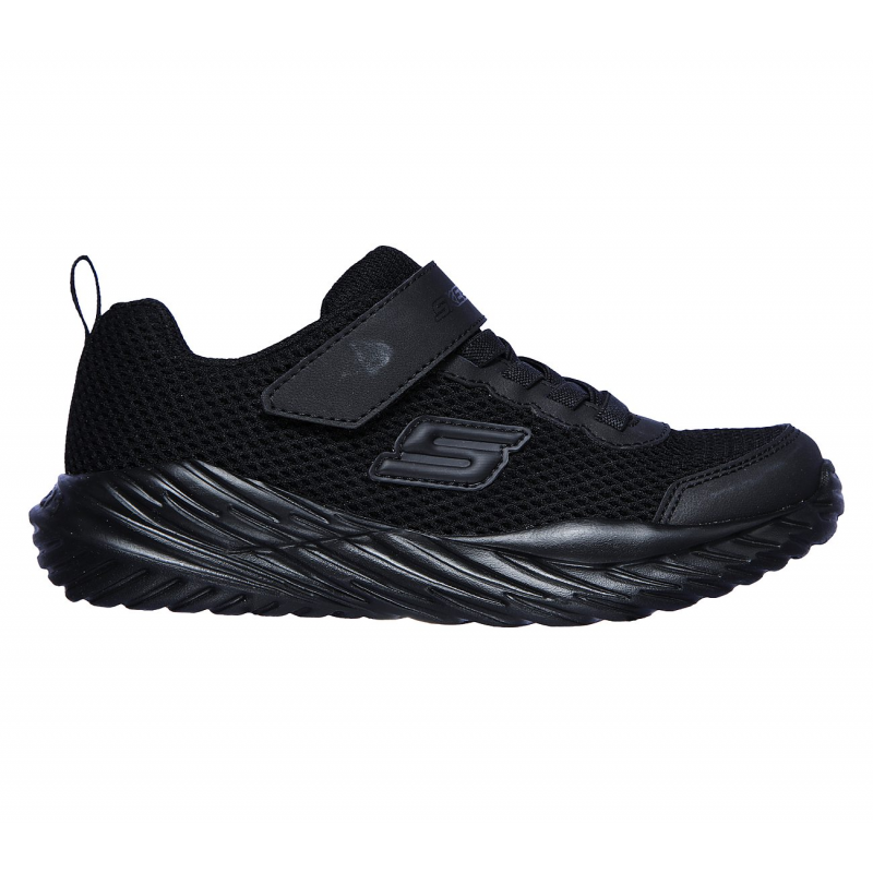 Skechers Kids' Nitro SprintKordon Shoes- حذاء سكيتشرز نيترو سبيرينت للأطفال لون أسود