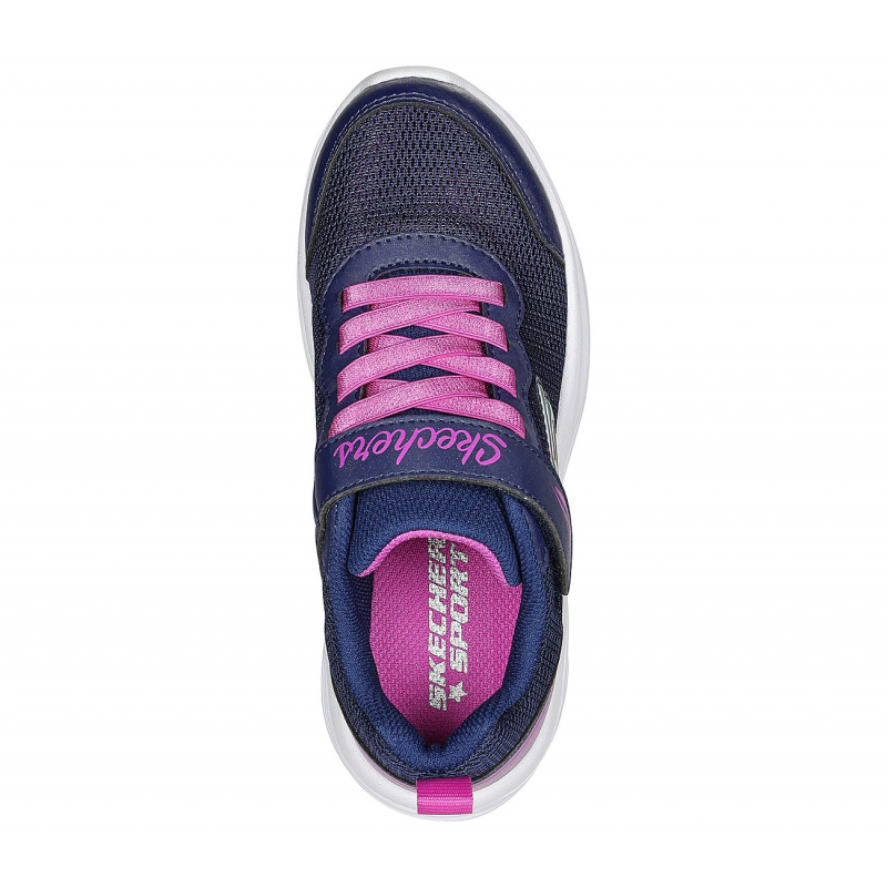 Skechers Kids' Dreamy Dancer Shoes- حذاء سكيتشرز دريمي دانسر للأطفال لون كحلي ونعل أبيض