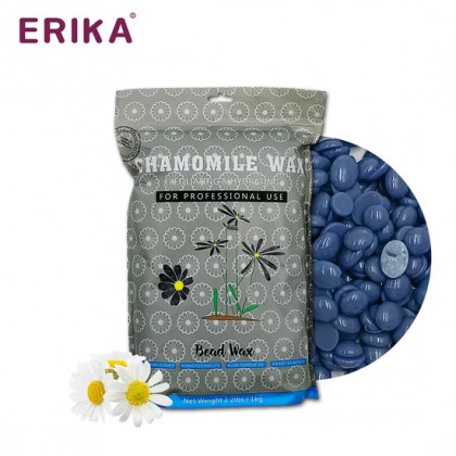 حبيبات شمع لإزالة الشعر قابلة للذوبان - 100 جرام - لون أزرق Chamomile Wax