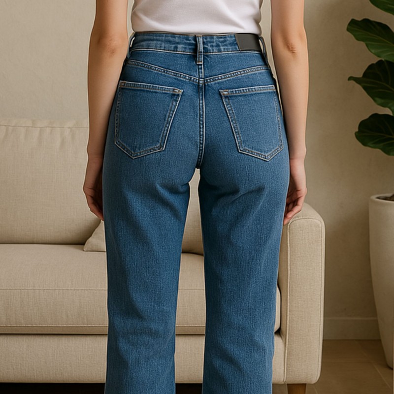 ck High Rise Straight Jeans For Women