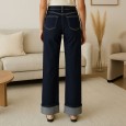 ck High Rise Straight Jeans For Women