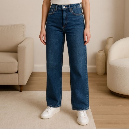 ck High Rise Straight Jeans For Women