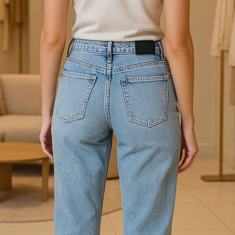 ck High Rise Straight Jeans For Women