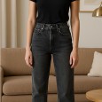 ck High Rise Straight Jeans For Women