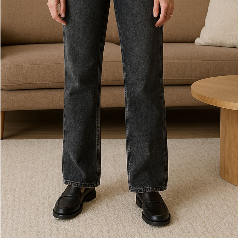 ck High Rise Straight Jeans For Women