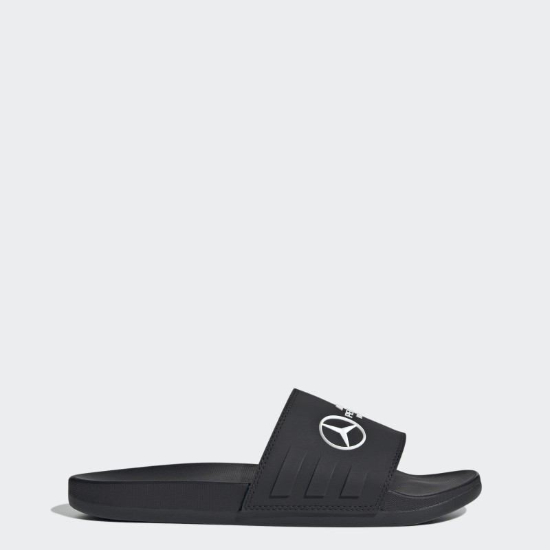 adidas MERCEDES - AMG PETRONAS FORMULA ONE TEAM ADILETTE COMFORT SLIDES - Black