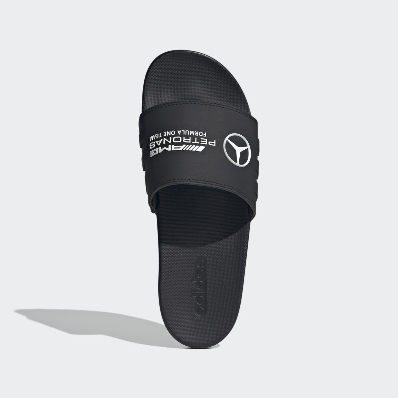 adidas MERCEDES - AMG PETRONAS FORMULA ONE TEAM ADILETTE COMFORT SLIDES - Black