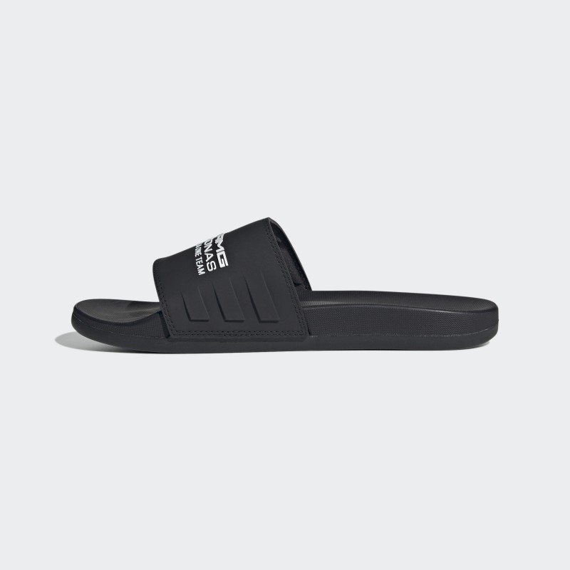 adidas MERCEDES - AMG PETRONAS FORMULA ONE TEAM ADILETTE COMFORT SLIDES - Black