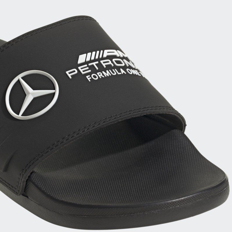 adidas MERCEDES - AMG PETRONAS FORMULA ONE TEAM ADILETTE COMFORT SLIDES - Black