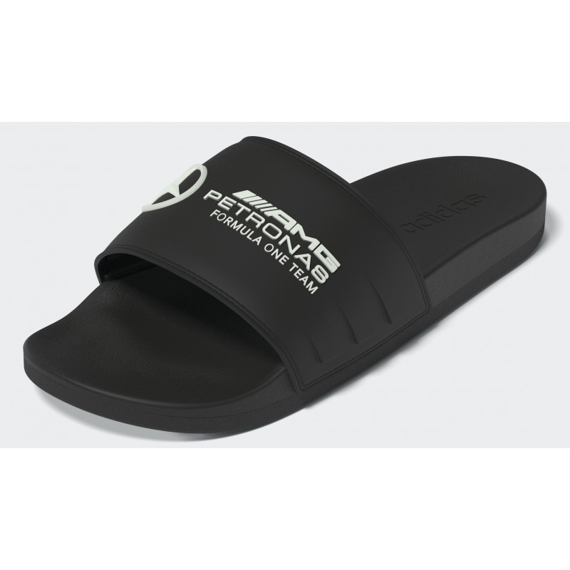 adidas MERCEDES - AMG PETRONAS FORMULA ONE TEAM ADILETTE COMFORT SLIDES - Black
