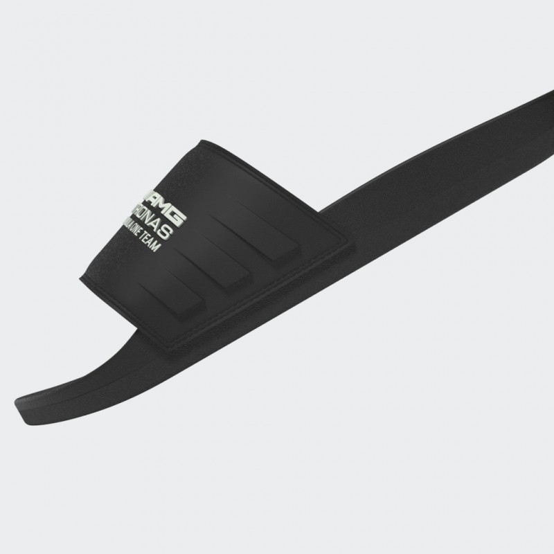adidas MERCEDES - AMG PETRONAS FORMULA ONE TEAM ADILETTE COMFORT SLIDES - Black
