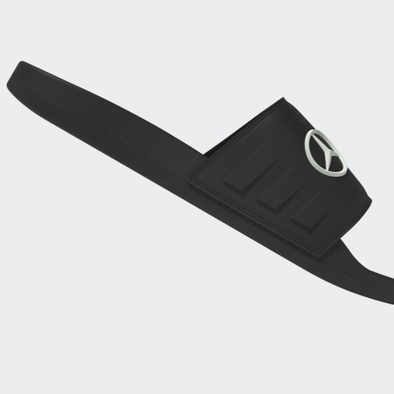 adidas MERCEDES - AMG PETRONAS FORMULA ONE TEAM ADILETTE COMFORT SLIDES - Black