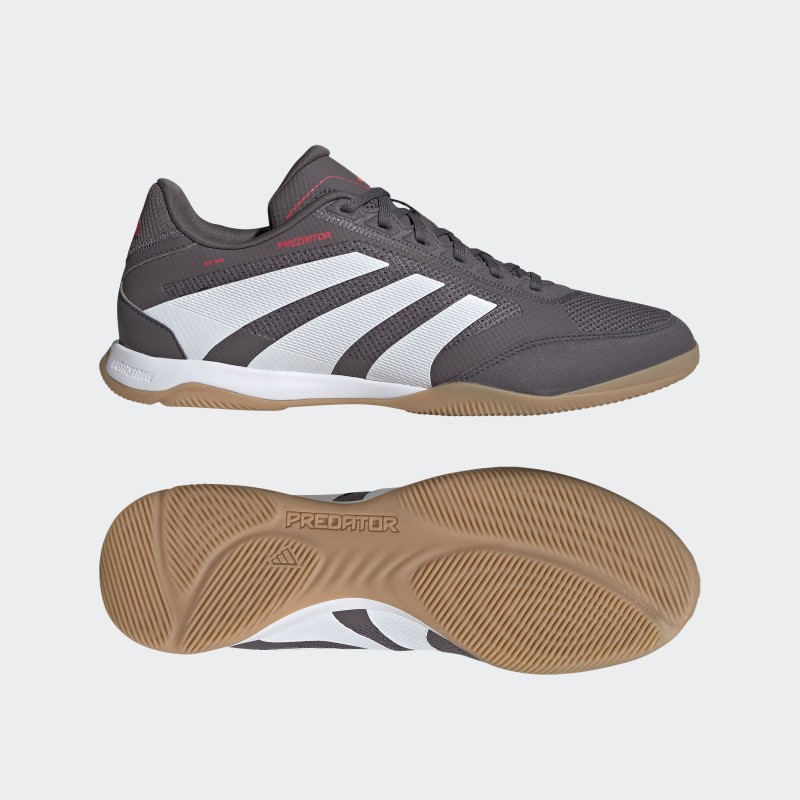 adidas Mens' Predator League Indoor Football Boots - Grey