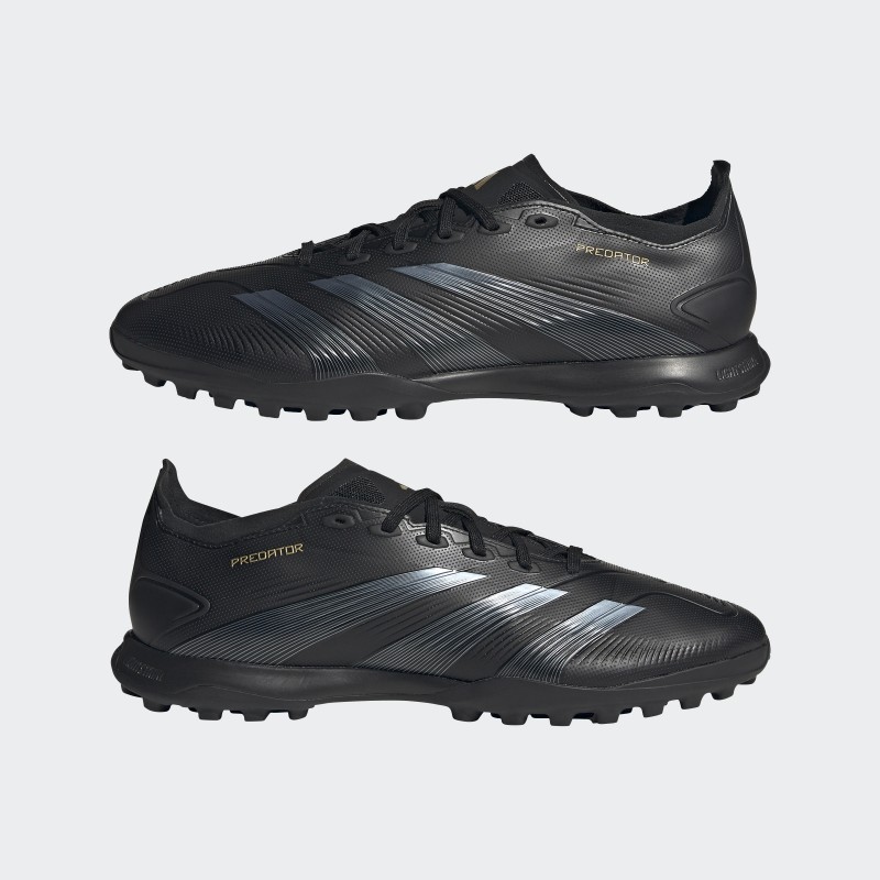 adidas Unisex' Predator League Turf Boots - Black