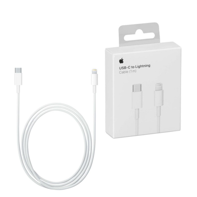 Charging cable type c to iphone 1 meter original iphone white