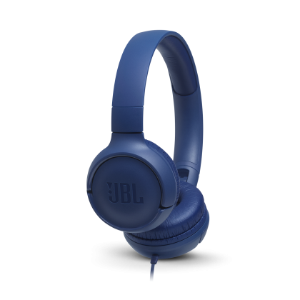 JBL Tune 500 Wired Headphones Blue