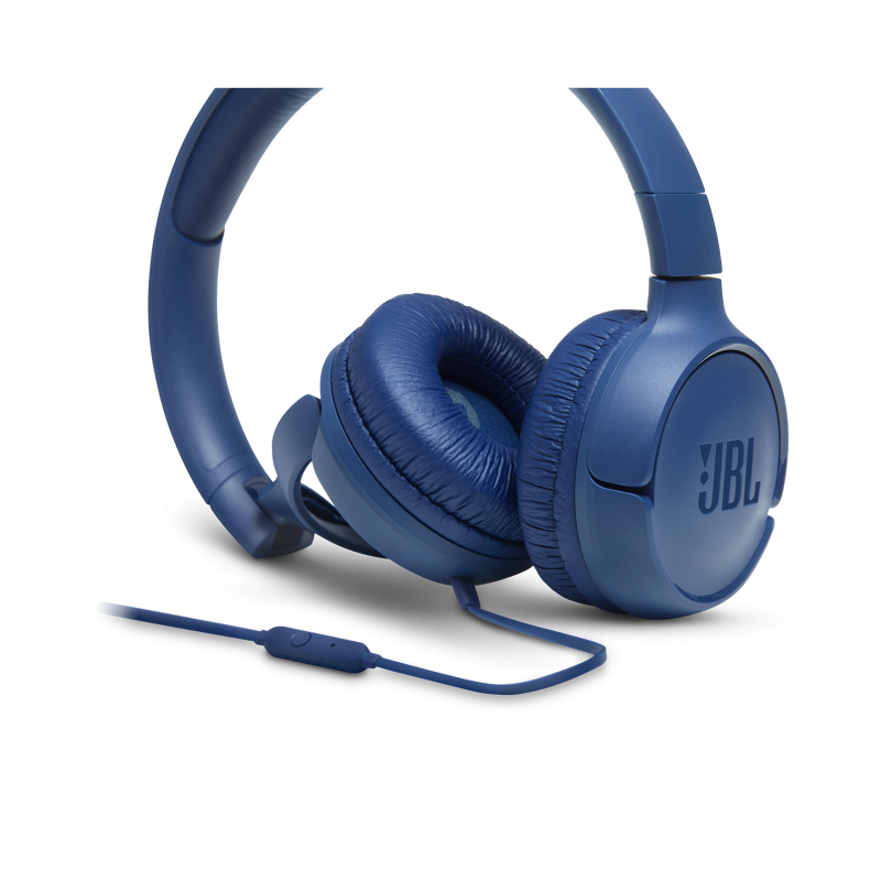 JBL Tune 500 Wired Headphones Blue