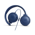 JBL Tune 500 Wired Headphones Blue