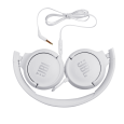 JBL Tune 500 Wired Headphones White