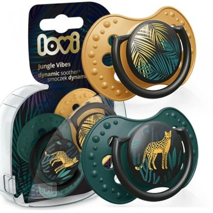 لهاية سيليكون عدد 2 لون أصفر و أخضر لعمر 3 - 6 أشهر