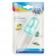 مصاصة طعام سيليكون للأطفال لون أزرق