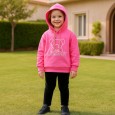 هودي فوتر للأطفال لون فوشي