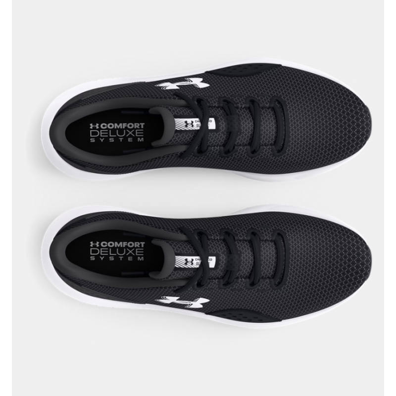 Under Under Women's UA Surge 4 Running Shoes- حذاء اندر ارمور سيرج 4 للنساء لون أسود