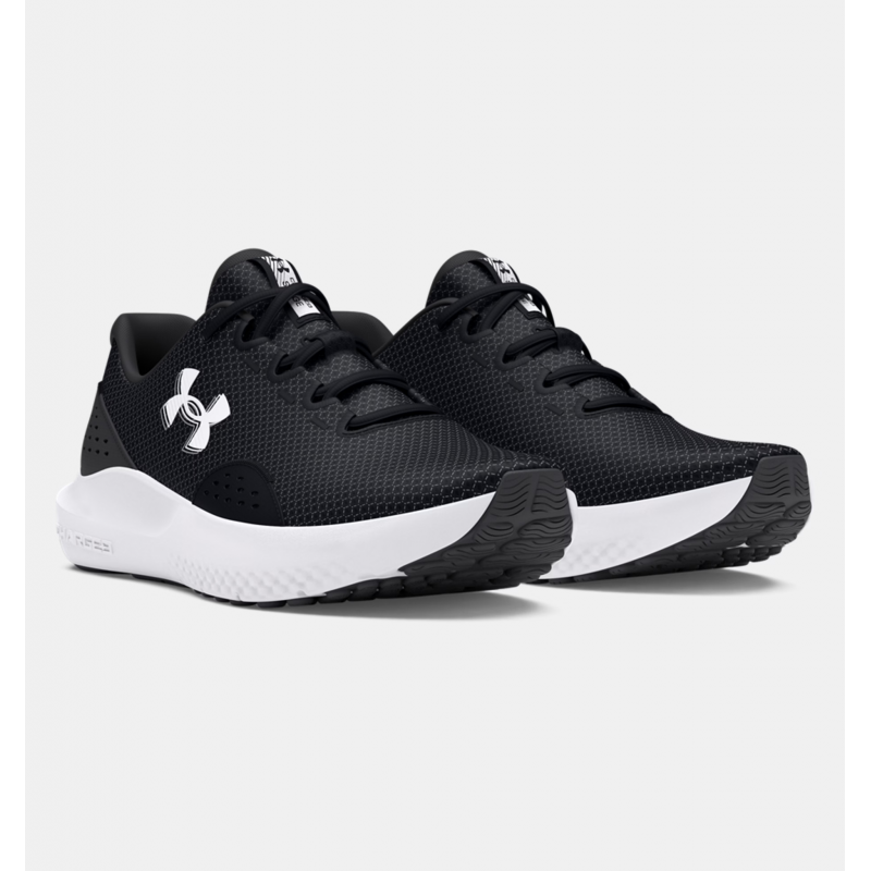 Under Under Women's UA Surge 4 Running Shoes- حذاء اندر ارمور سيرج 4 للنساء لون أسود