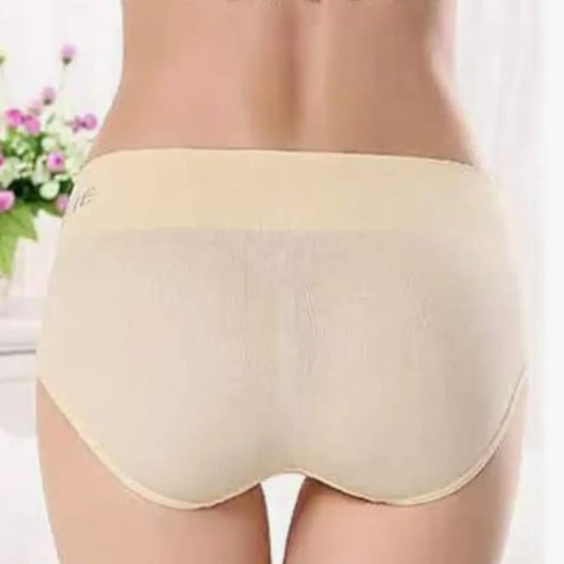 طقم داخلي عدد 12 للنساء بألوان مختلفة One Size 