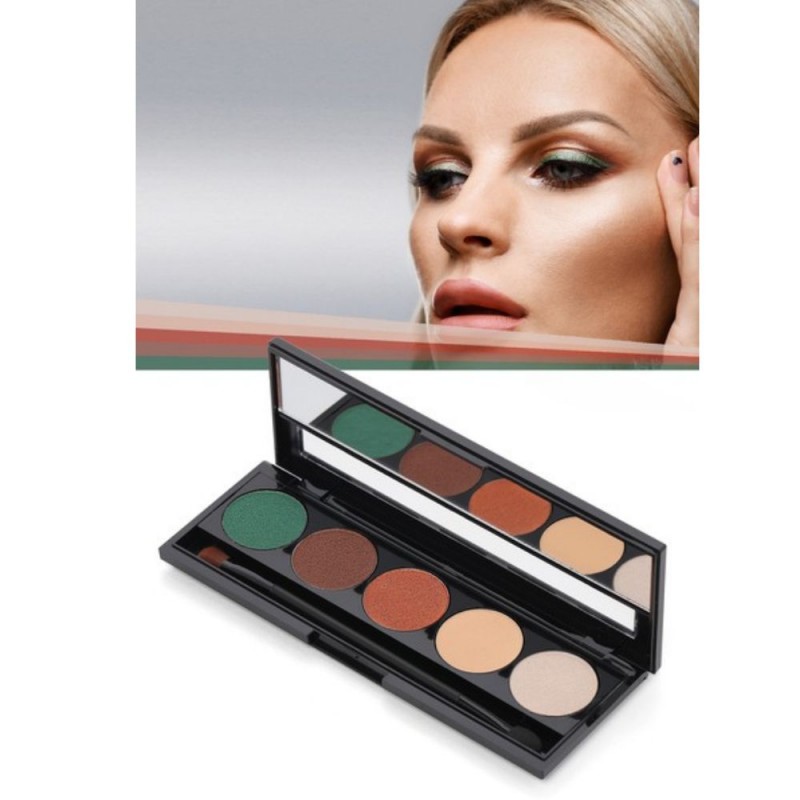 pierre cardin paris palette eyeshadow - باليت ظلال العيون من بيير كاردن درجة 808 Spirit of november