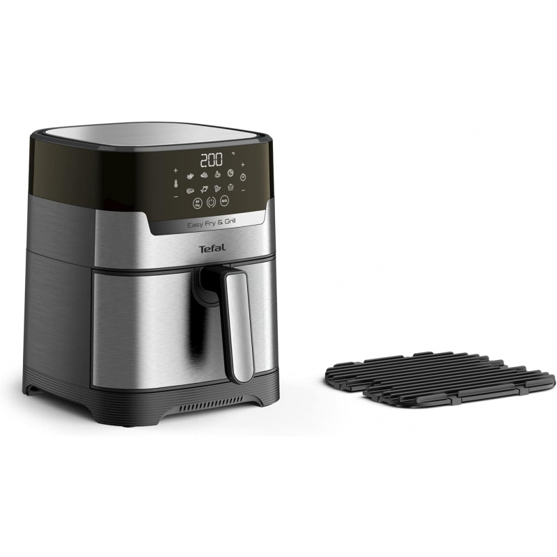 مقلى هوائي تيفال تتش TEFAL 1550W Easy Fry Precision+ 2-in-1 Digital Air Fryer and Grill