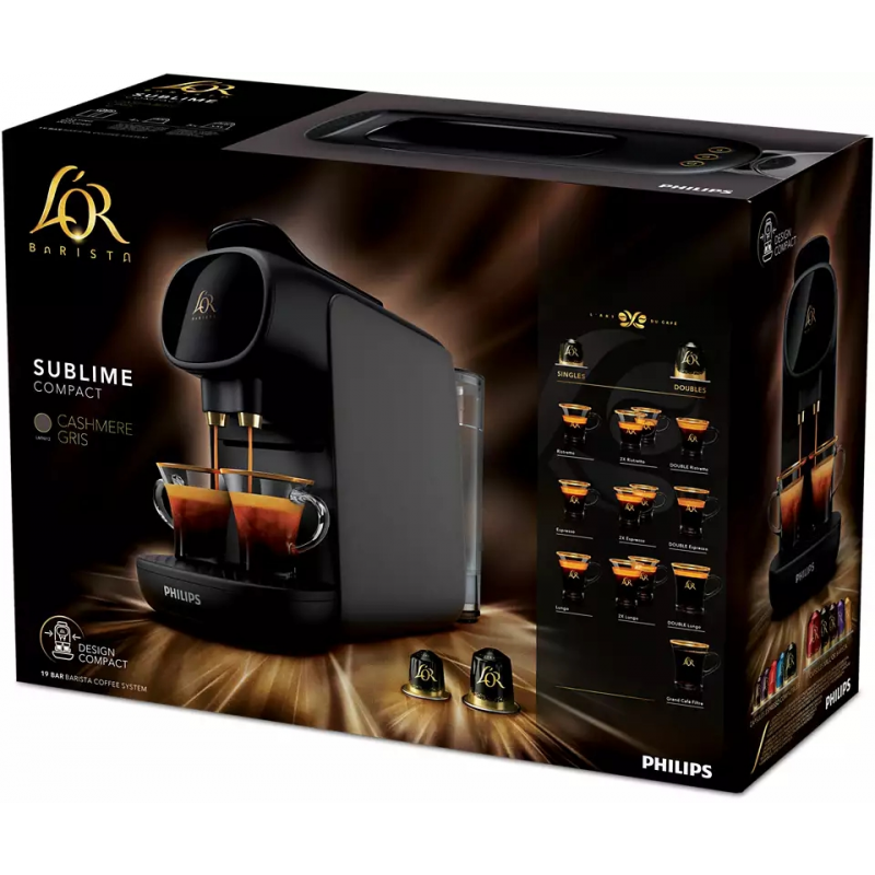 ماكنة قهوة فيلبس لور L'Or Barista Sublime Capsule coffee machine philips