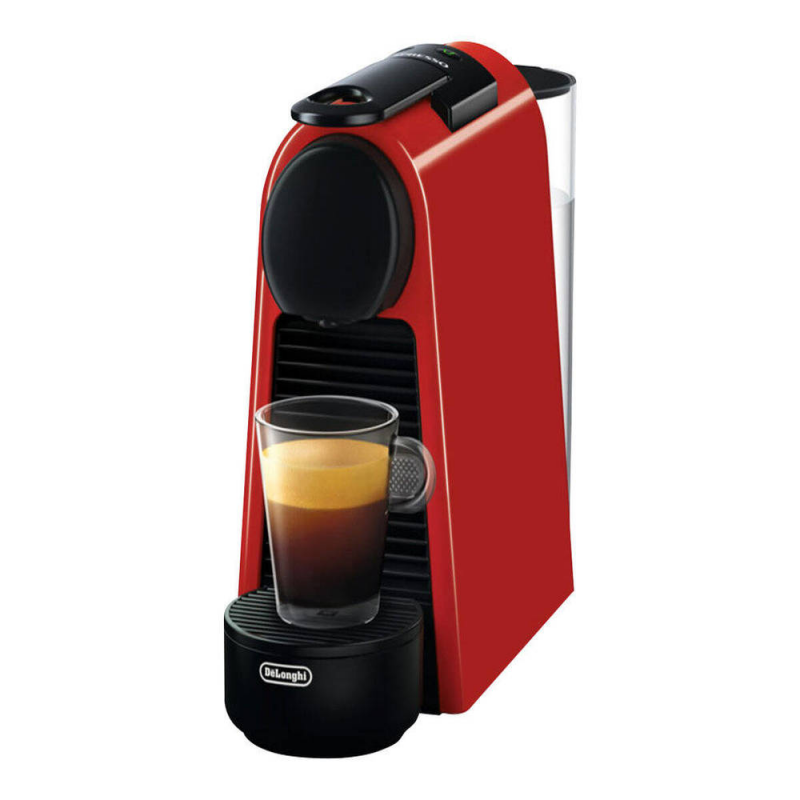 ماكنة قهوة دولينكي كبسولات en85.r Delonghi Nespresso Essenza Mini Red