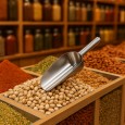 مكيال ستيل متعدد الاستخدام للثلج والطحين والرز ..