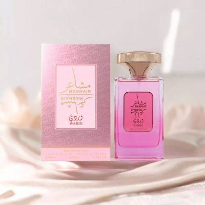 Mashair Wardi EDP By FAAN AL IBDAA For Women 100ml- عطر مشاعر وردي من فن الابداع للنساء سعة 100 مل