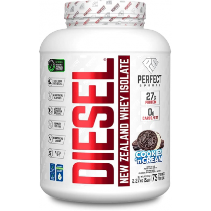 PERFECT SPORTS Diesel 100% New Zealand Whey Protein Isolate Cookies 2.27KG