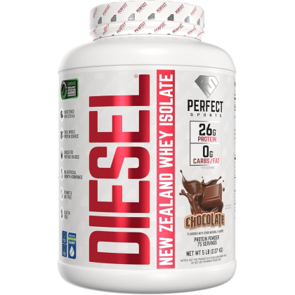PERFECT SPORTS Diesel 100% New Zealand Whey Protein Isolate Choclate 2.27KG
