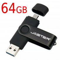 فلاشة 64GB للهواتف والكمبيوتر microUSB