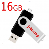 فلاشة 16GB للهواتف والكمبيوتر microUSB