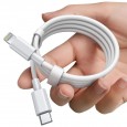 كيبل سلك شحن ايفون ل Type C طول 2 متر -  30 واط - متوافق مع iPhone 11/12/13/14 و iPad