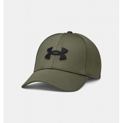 Under Armour Men's Blitzing Cap - طاقية وقبعة أندر آرمر بليتزينج للرجال لون زيتي