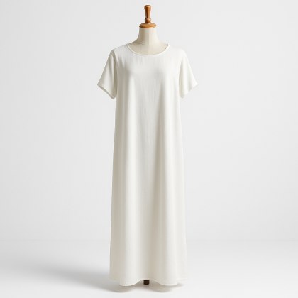 فستان داخلي أبيض