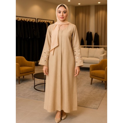 عباية هلال بيج غامق