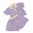 طقم قطعتين للأطفال لون بنفسجي