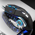 ماوس ألعاب لاسلكي قابل لإعادة الشحن- مع إضاءة LED  بـ 7 ألوان