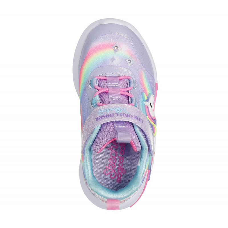 Skechers Kids' S Lights-Unicorn Chaser Shoes